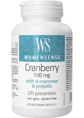 Cranberry With D-Mannose & Propolis 500mg - 60 V-Caps