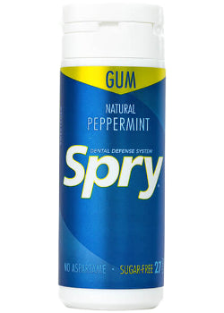 Spry Peppermint Gum - 27 Pieces