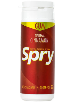Spry Cinnamon Gum - 27 Pieces
