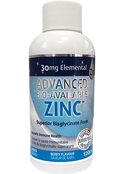 Zinc Bisglycinate 30mg - 120ml
